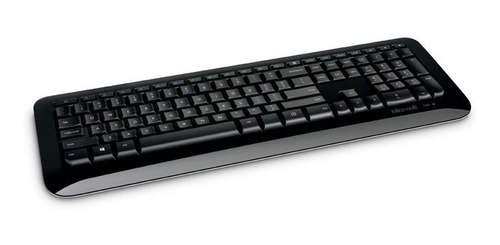 Imagen 2 de 2 de Teclado inalámbrico Microsoft 850 QWERTY español color negro