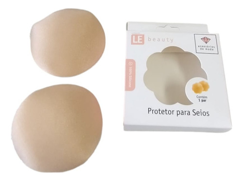 Pezonera Cubre Pezón De Tela Sil Reutilizable Hipoalergénica