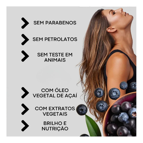 Shampoo Sólido De Açaí Bioilha 2und
