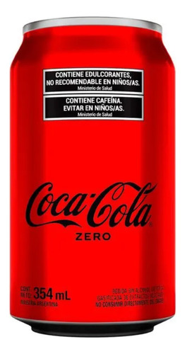 Combo Coca Cola Original X24 + Coca Cola Zero X24 Lata 354ml