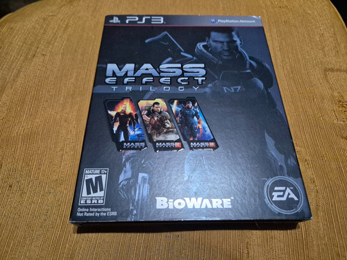 Juego De Ps3 Mass Effect Trilogy, Físico Y Usado (Usado)