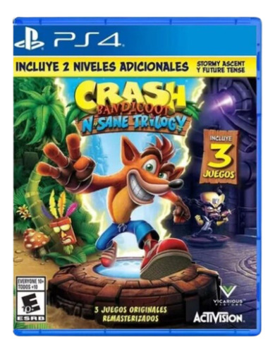 Crash Trilogy Ps4 (semi Novo)