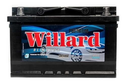 Batería Auto Willard 12x75 Ub740 Envío + Instalación Gratis*