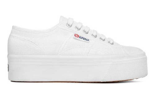 Zapatilla Mujer Superga 2790 Acotw Up And Down S9111lw White