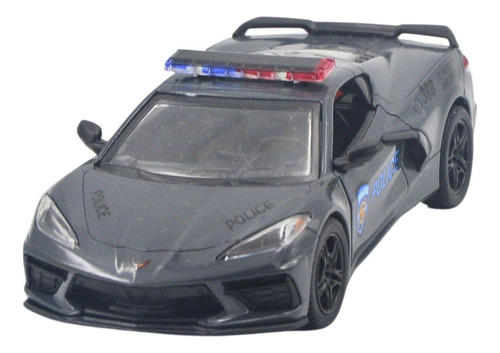 Corvette 2021 Policia Escala 1:36