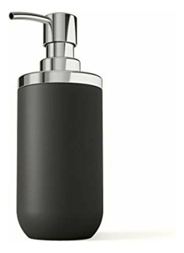 Umbra - Soap Dispenser-modern Refillable Black/chrome Color Black