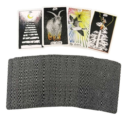 Cartas Tarot El Salvaje Desconocido - Kim Krans 78 Cartas