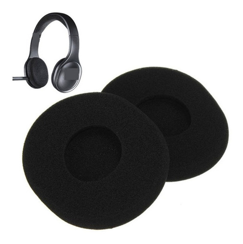 5 Pares De Fones De Ouvido De 75x65mm Para Logitech H800