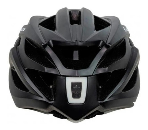 Capacete Ciclismo Absolute Mtb Wild Flash Preto Led Integrado Usb Com Carregador E Viseira