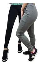 Comprar Kit 2 Calças Leggings Longa Suplex Ribana Infanto Juvenil