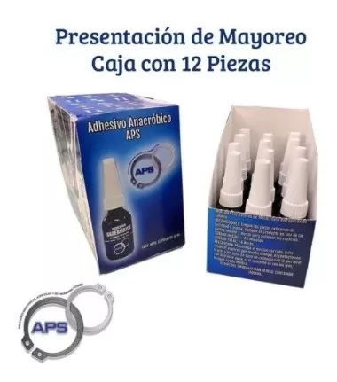 Fijador De Tornillos Adhesivo Anaerobico Tf 245 Azul 6ml