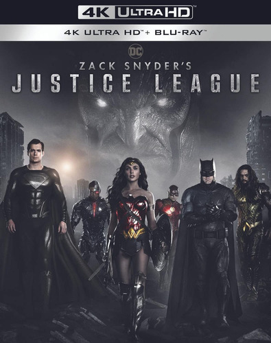 Justice League Zack Snyder's Blu-ray