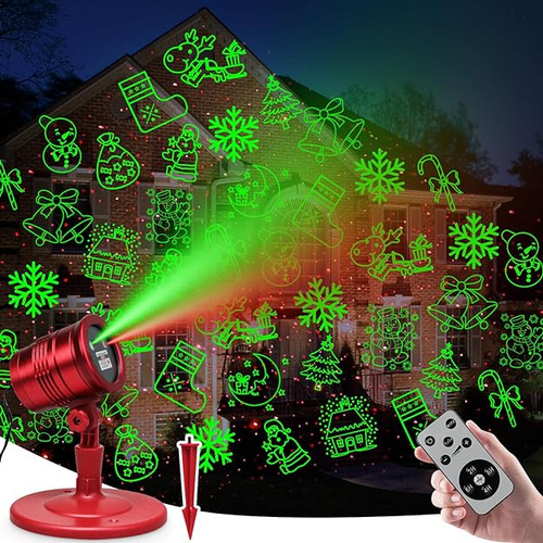 Proyector De Luces De Navidad Para Exteriores Luces Laser Im