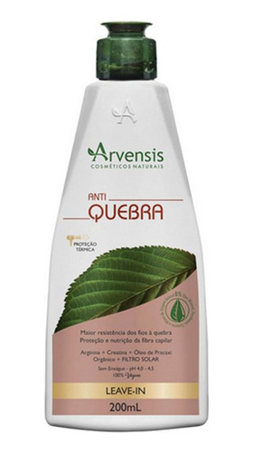 Leave-in Arvensis Vegano Anti Quebra 200ml