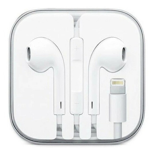 Auriculares Earpods Lightning Manos Libres iPhone Compatible