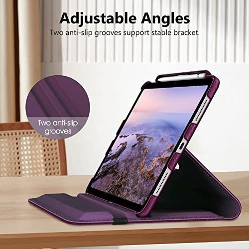 Funda Para iPad 10th Generacion Giratoria 360 Violeta