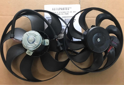 Imagen 1 de 5 de Electroventilador Chico Y Grande Vw Bora Golf Reforzados