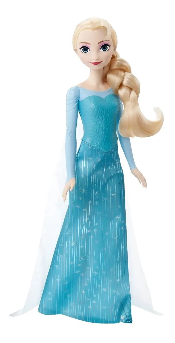 Boneca Disney Frozen I Rainha Elsa HMJ41 HMJ42 saia cintilante Mattel