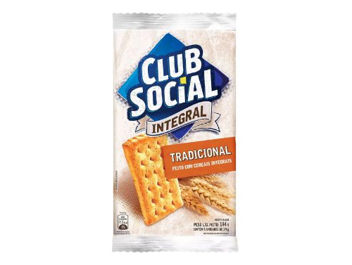 Biscoito Club Social Integral 144g