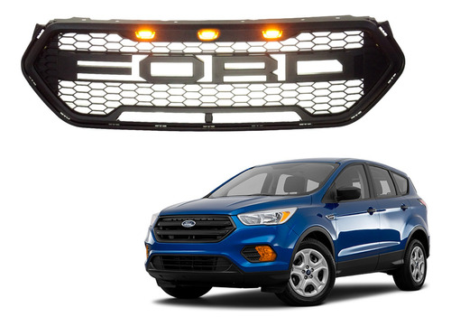 Máscara Tuning Con Led Para Ford Escape 2017-2020