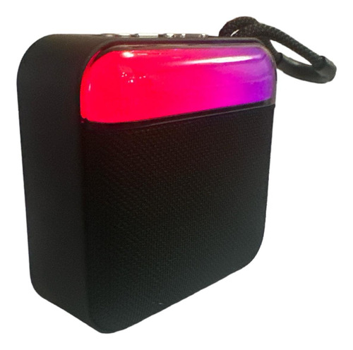 Bocina Portátil Bluetooth Rgb Usb Radio Lighting Effect