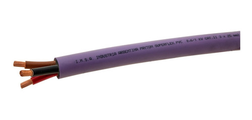 Cable Imsa Payton Cu Pvc 1 Kv 3 X 1,50 Mm²