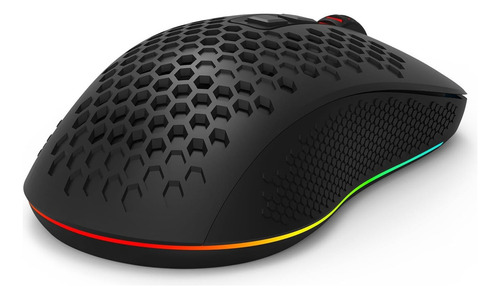 Mouse Gamer Redragon Hana Rgb Sensor Paw3104 7200 Dpi Preto