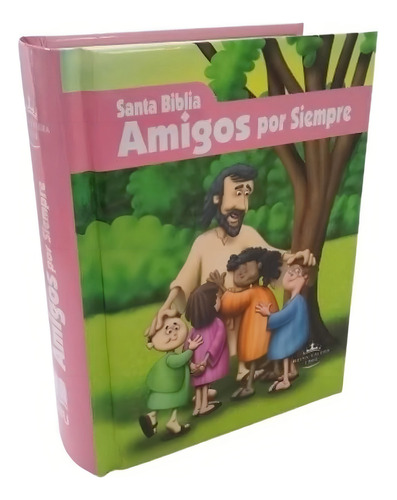 Santa Biblia Amigos Por Siempre Rvr1960 Rosado Td Tapa dura