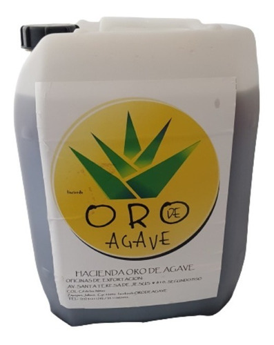 Jarabe Miel De Agave 30 Kg  Oro De Agave De Origen Organico