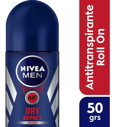 Desodorante Rollón Hombre Nivea Men Dry Impact X50ml