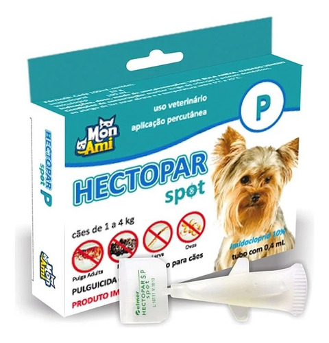 Hectopar Cães Spot P - 1-4 Kg