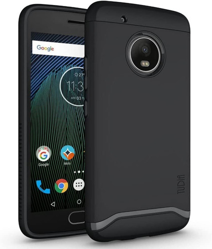 Funda Para Moto G5 Plus - Negra Mate