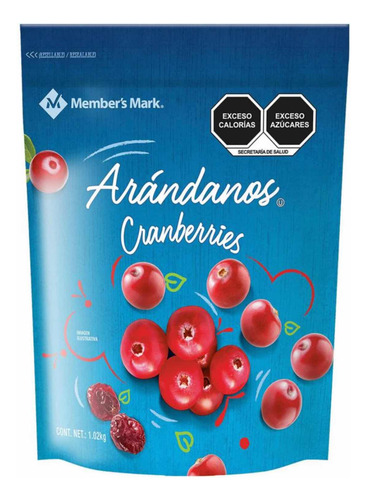 Arándanos Deshidratados Members Mark 1.02kg Envío Gratis