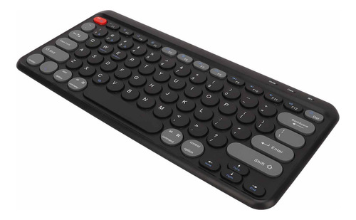 Teclado De Modo Dual, Teclas Redondas Compactas, Mini Inalám