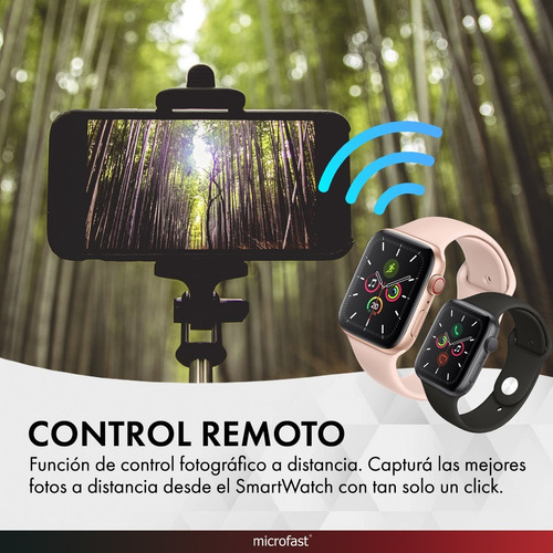 Smartwatch Reloj Cardio Presión Deportivo Notificaciones 1.5