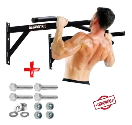 Barra Fixa De Parede Crossfit Pull-up Modelo Externo Interno