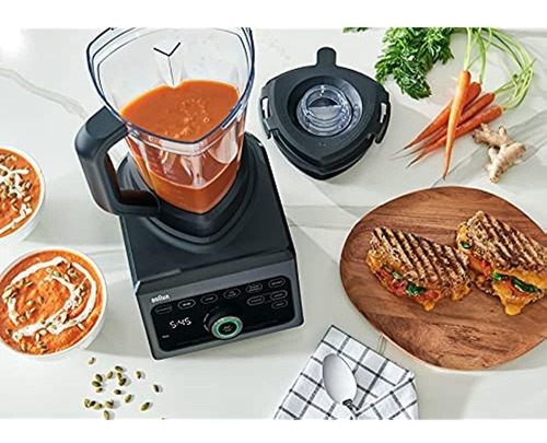Braun Jb9040bk Triforce Power Blender, Black Color Negro 1600
