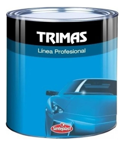 Laca Nitrocelulosica Negra Semi Mate 1l Trimas Muebles Auto