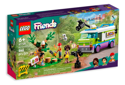 Lego Friends Unidad Móvil De Noticias