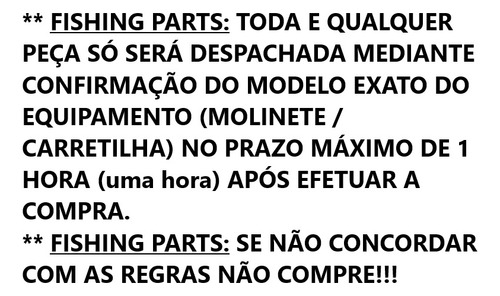 Peça Molinete Okuma Cedros Cj-55s / 55s = Oscillating Slider