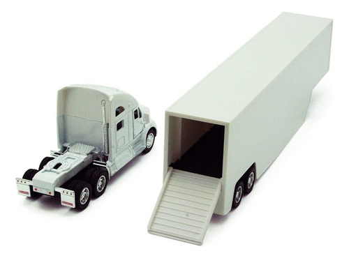 4 X Kenworth T700 Contenedor Trailer Escala 1:68 Multicolor