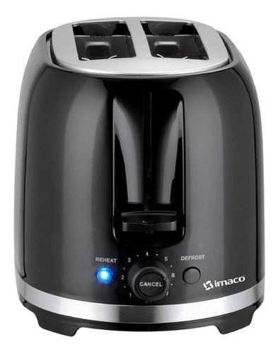 Tostadora Imaco Ibt2085n 2 Panes 850 Watts