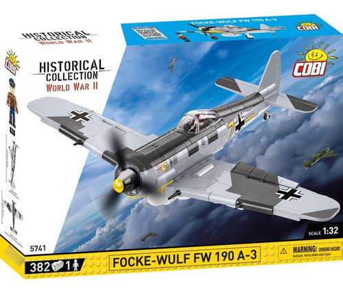 Cobi Avion Focke Wulf Fw 190a-3 Bloques De Construcción Wwii