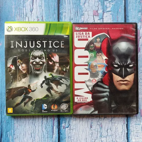 Jogo De Luta Liga Da Justiça Xbox 360 Original Injustice