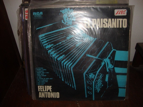 Vinilo Felipe Antonio El Paisanito T3