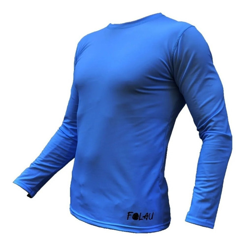 Remera Proteccion Solar Uv50 Hombre Larga Corta Folau