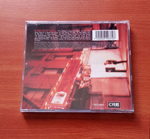 Marc Anthony - Marc Anthony Cd (Usado)