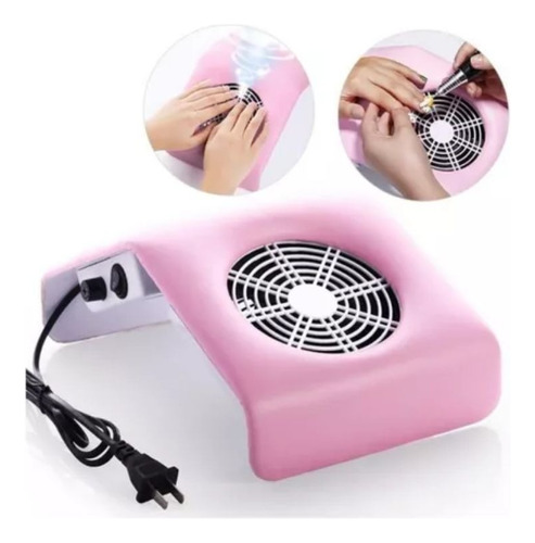 Extractor Aspirador Colector Polvo Uñas Manicure Profesional