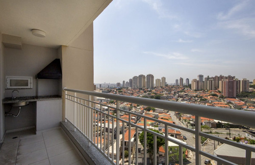 Imagem 1 de 14 de Apartamento Tatuapé - Terraço Gourmet - 73m²