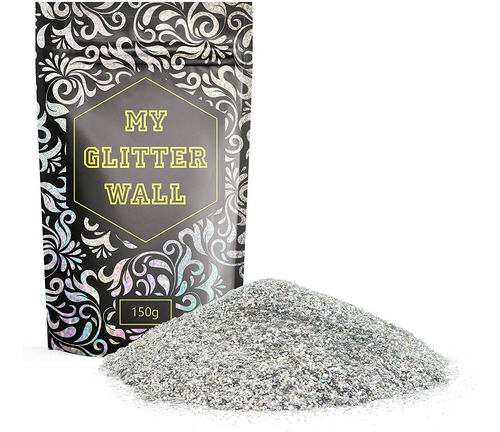 Silver Ab G My Glitter Brillo De Pared Para Pintura De ...